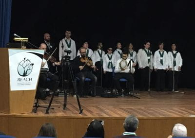 Lebanese School for the blind and Deaf (LSBD) performing in REACH