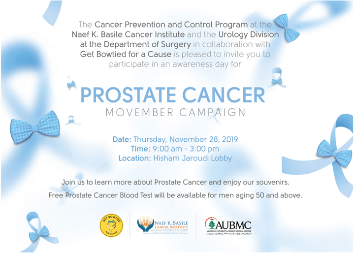 Prostate Cancer Movember Awareness Campaign
