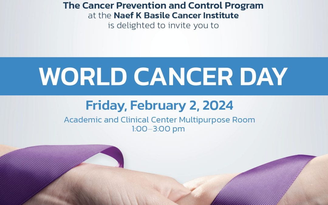 WORLD CANCER DAY: Screening for Cancer as a Strategy