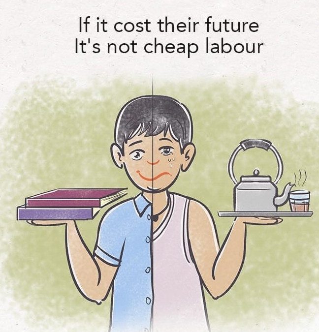 If it cost their future, it’s not cheap labor!