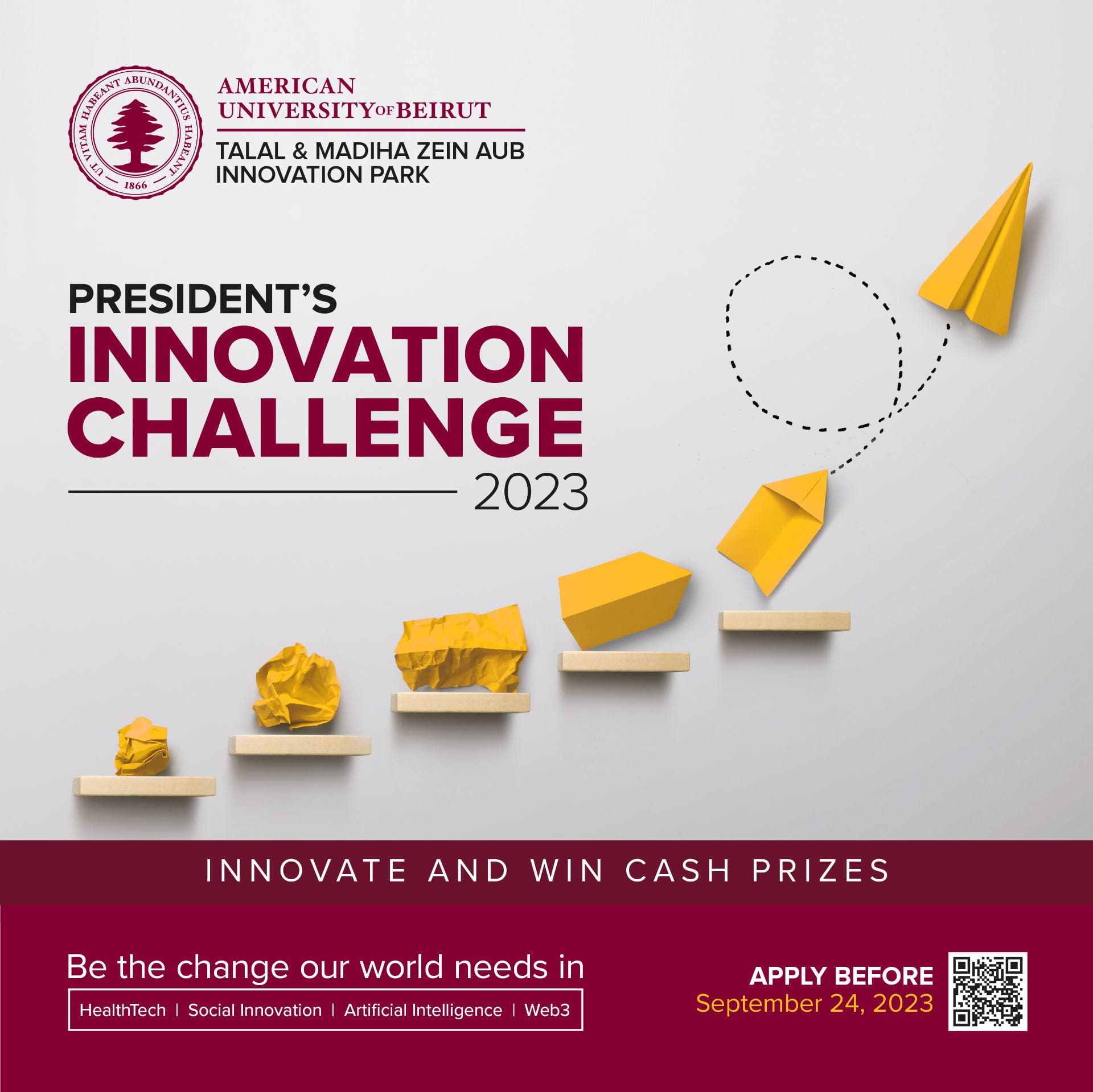 President's Innovation Challenge announcement 2023