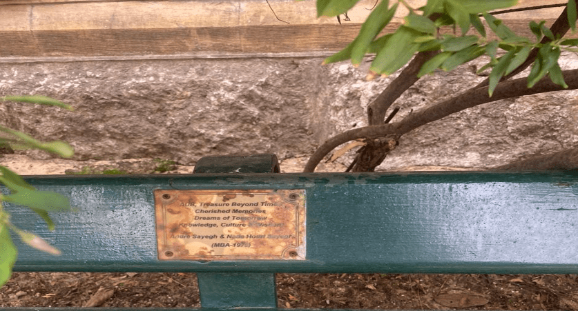 Whispers of Memory: The Benches of AUB