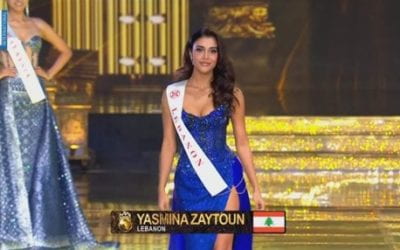 Lebanon on the Big Stage: Yasmina Zaytoun Makes Miss World History